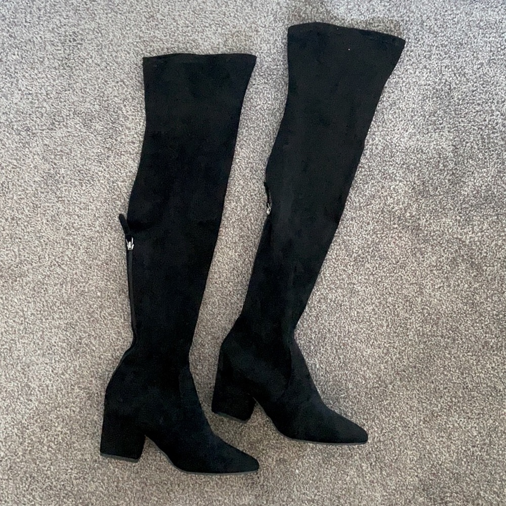 Goodnight macaroon over the knee boots
